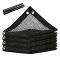 Colourtree 30% Black Shade Cloth, 12Ft X 20Ft Mesh Tarp, Uv Resistant Netting With Upgrade Grommets For Plant Cover, Greenhouse, Chicken Coop, Barn, Kennel, Garden (We Make Custom Size)