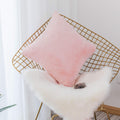 Home Brilliant Winter Pillow Covers 26X26 Plush Deluxe Fluffy Euro Sham Faux Fur Supersoft Decorative Pillow Cases For Girls Bed