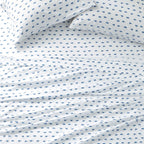 Nautica - Twin Sheets, Cotton Percale Bedding Set, Coastal Home Decor, Dorm Room Essentials (Cloyster Blue, Twin)