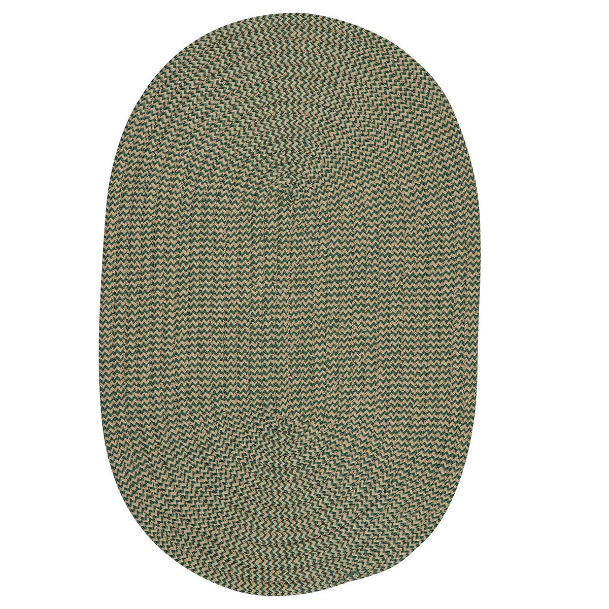 Colonial Mills Softex Check Cx16 Myrtle Green Check Green 2X10 - Area Rug