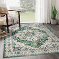 zesthome 8x10 Area Rugs,Stain Resistant Washable Rug,Ultra-Thin Rugs for Living Room,Bedroom,Non-Slip Backing Home Decor Large A