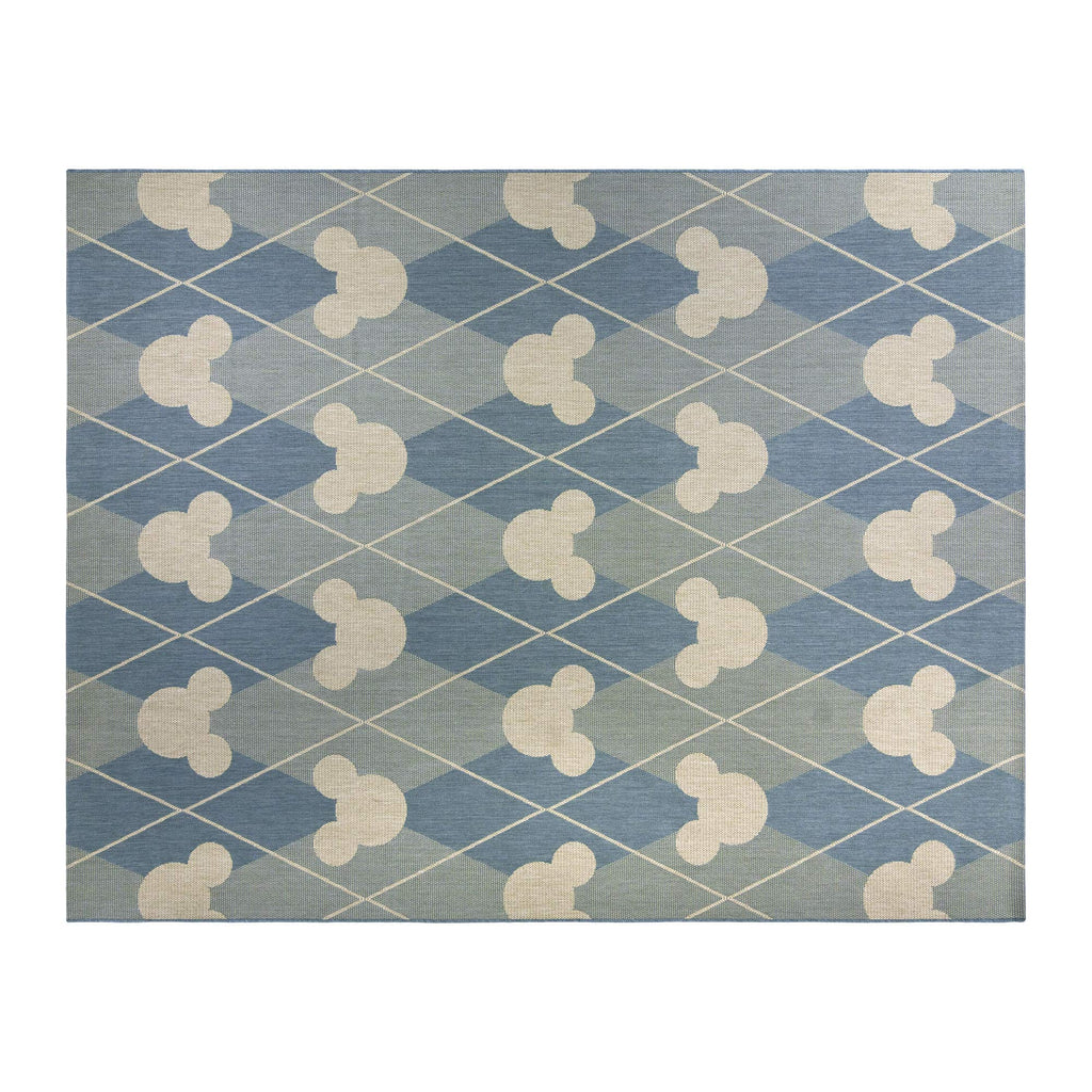 Gertmenian Mickey Mouse Indoor Outdoor Rug, Disney Home Decor, Perfect Area Carpet For Deck, Patio, Sunroom, Office, Playroom, L