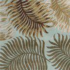 HomeRoots Decor 30' X 50' Wool Aqua Area Rug