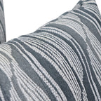 Blazing Needles Square Polyester Jacquard Throw Pillows, 17", Clove Minera 4 Count