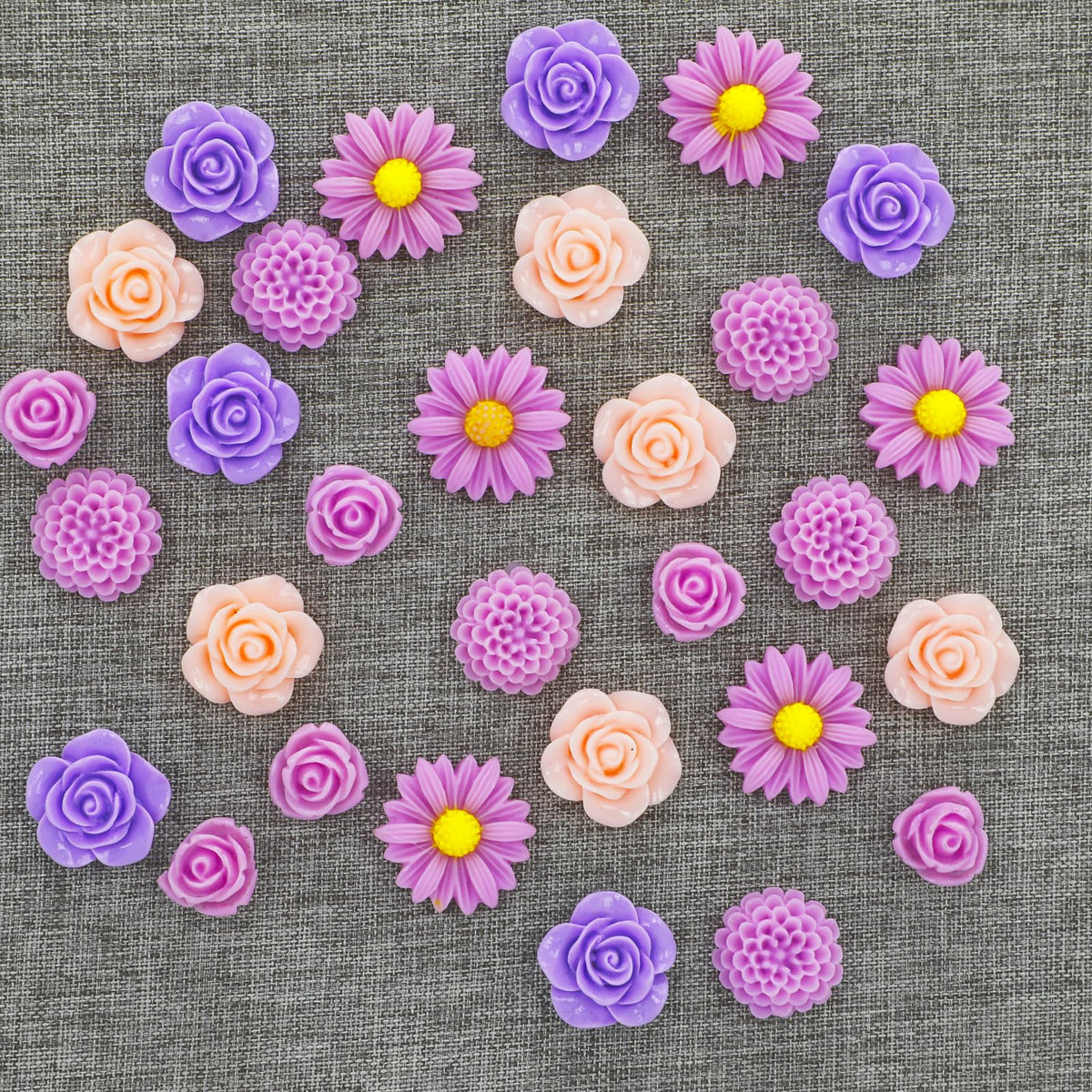 30Pcs Decorative Push Pins Flower Thumb Tacks For Cork Board, Cute Rose Pushpins For Bulletin Board Photo Wall Office Cubicle De