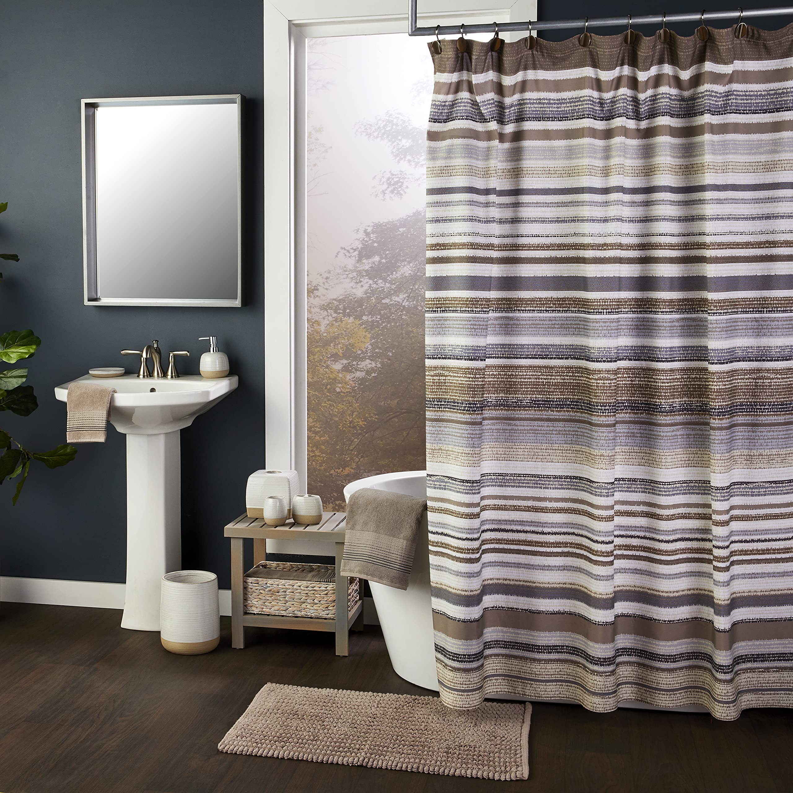 Skl Home Casual Fringe Bath Towel Set, White
