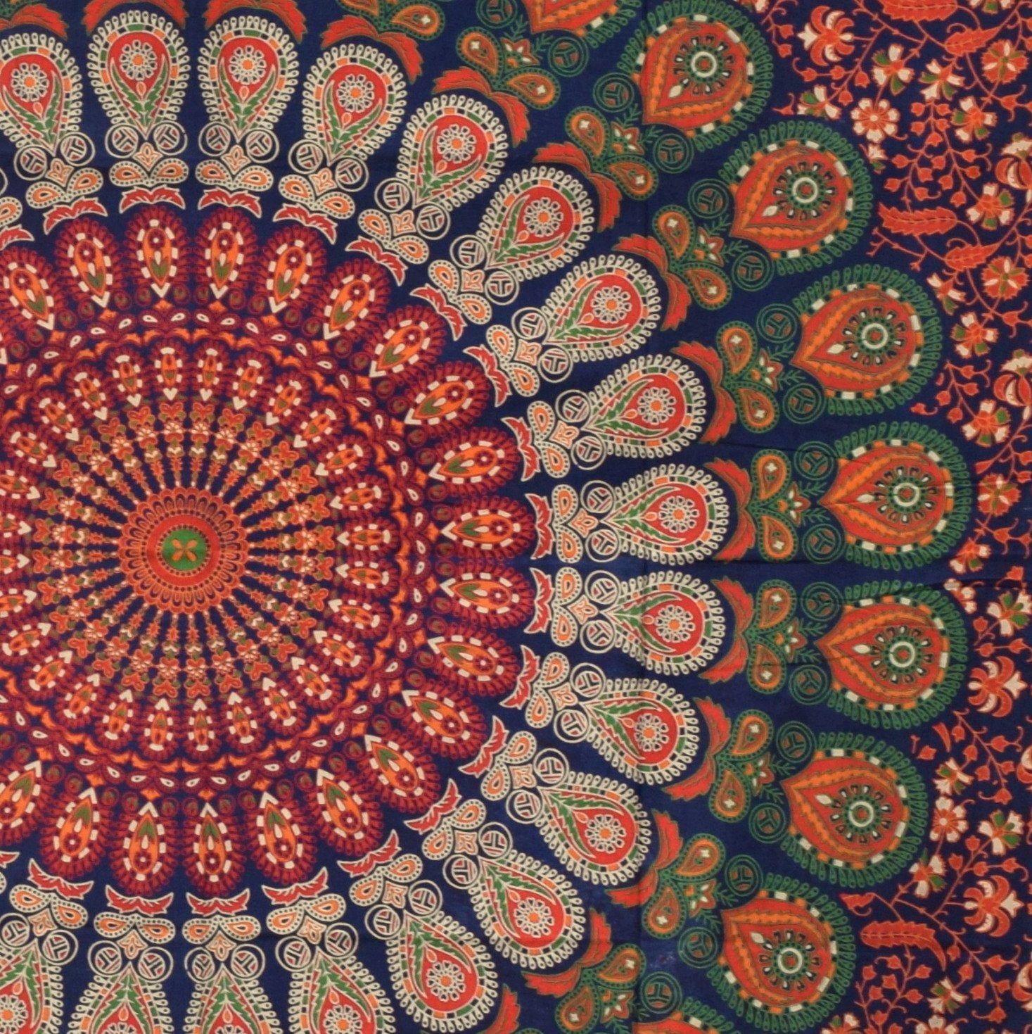 Popular Handicrafts Tapestry wall hanging Twin Hippie Mandala Bohemian wall tapestry Psychedelic Indian Bedspread Magical Thinki
