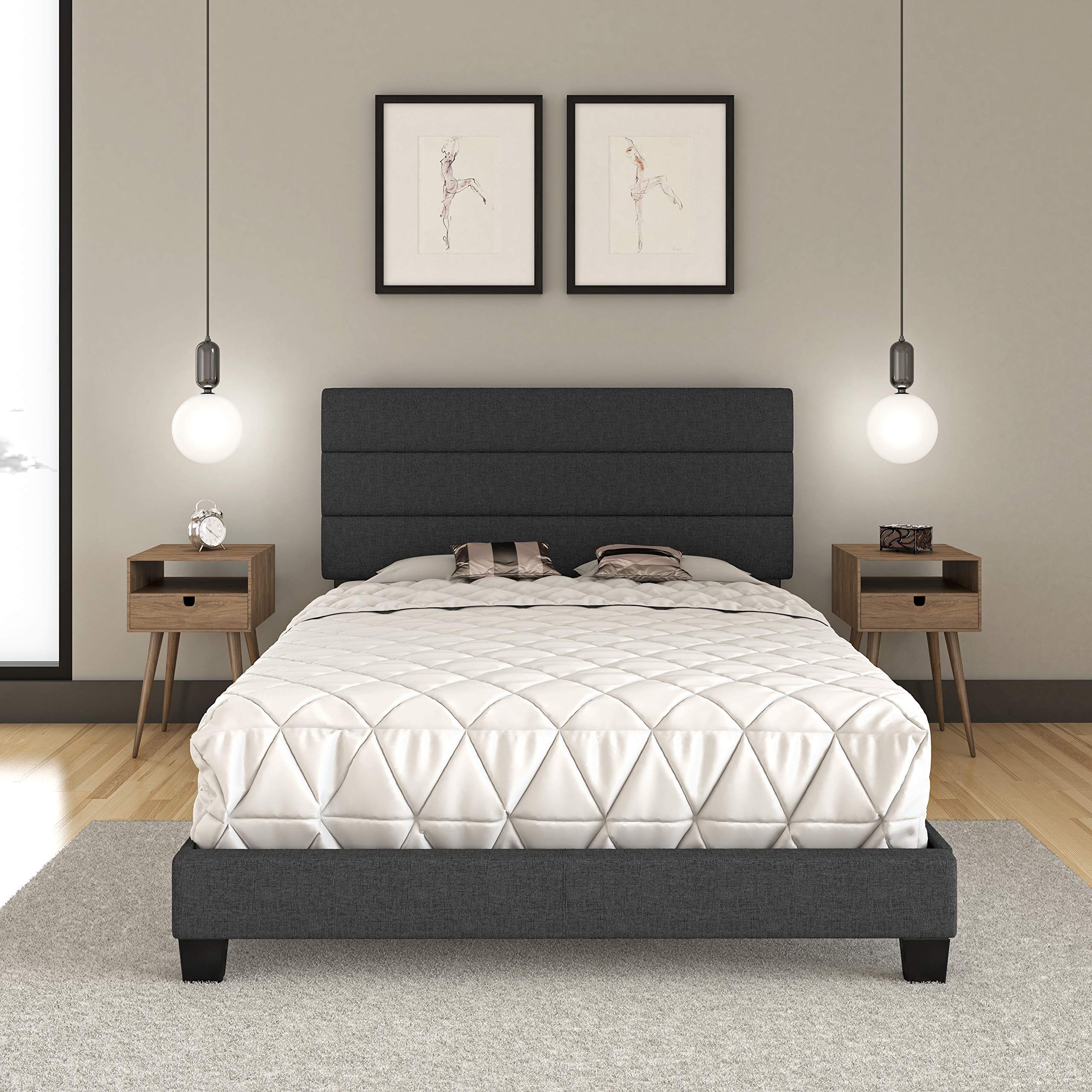 Boyd Sleep Ravenna Upholstered Platform Bed Frame