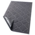 Luxstep Door Mat Large 24X36 Inch Indoor Outdoor Doormat, Non-Slip Low-Profile Design Floor Mat, Durable Trap Dirt And Dust Fron