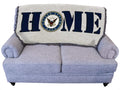 Pure Country Weavers Pcw - Us Navy - Home Emblem Blanket - Gift Military Tapestry Throw For Back Of Couch Or Sofa - Woven From C