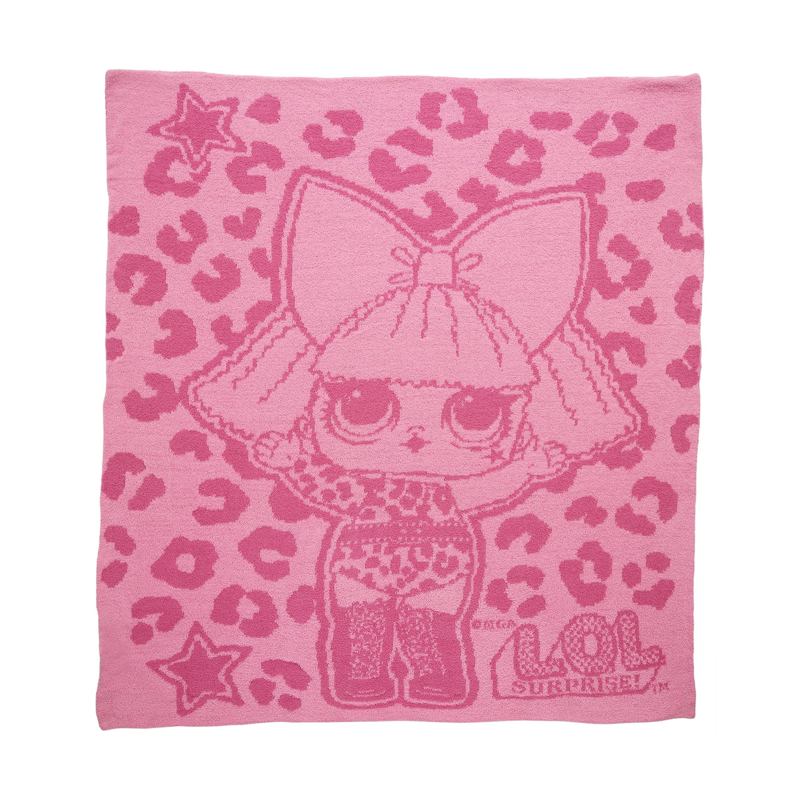 Franco Lol Surprise! Fashion Statement Super Soft Plush Blanket Throw, 50' X 60' (Official Lol Surprise! Product)