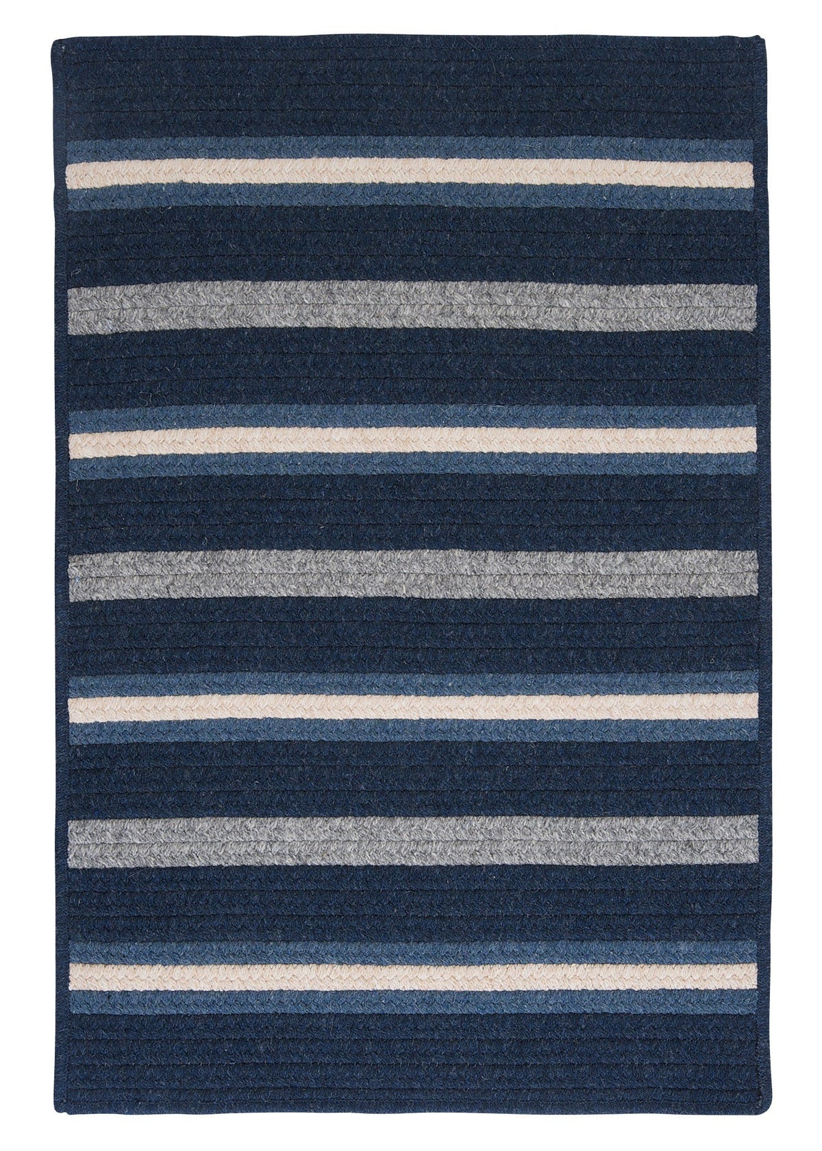 Colonial Mills Salisbury Rug, 2 By 3-Feet, Navy