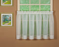 Today'S Curtain Emelia Original Voile Tier Pair 30', Ecru, 60' W X 30' L