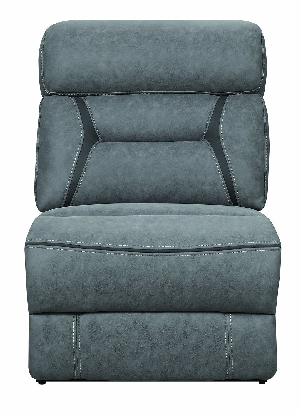Coaster Home Furnishings 600370AC Camargue Casual Reclining Power Sectional Sofa, Grey