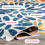 Nuloom Monique Floral Indoor/Outdoor Area Rug, 3X5, Multi