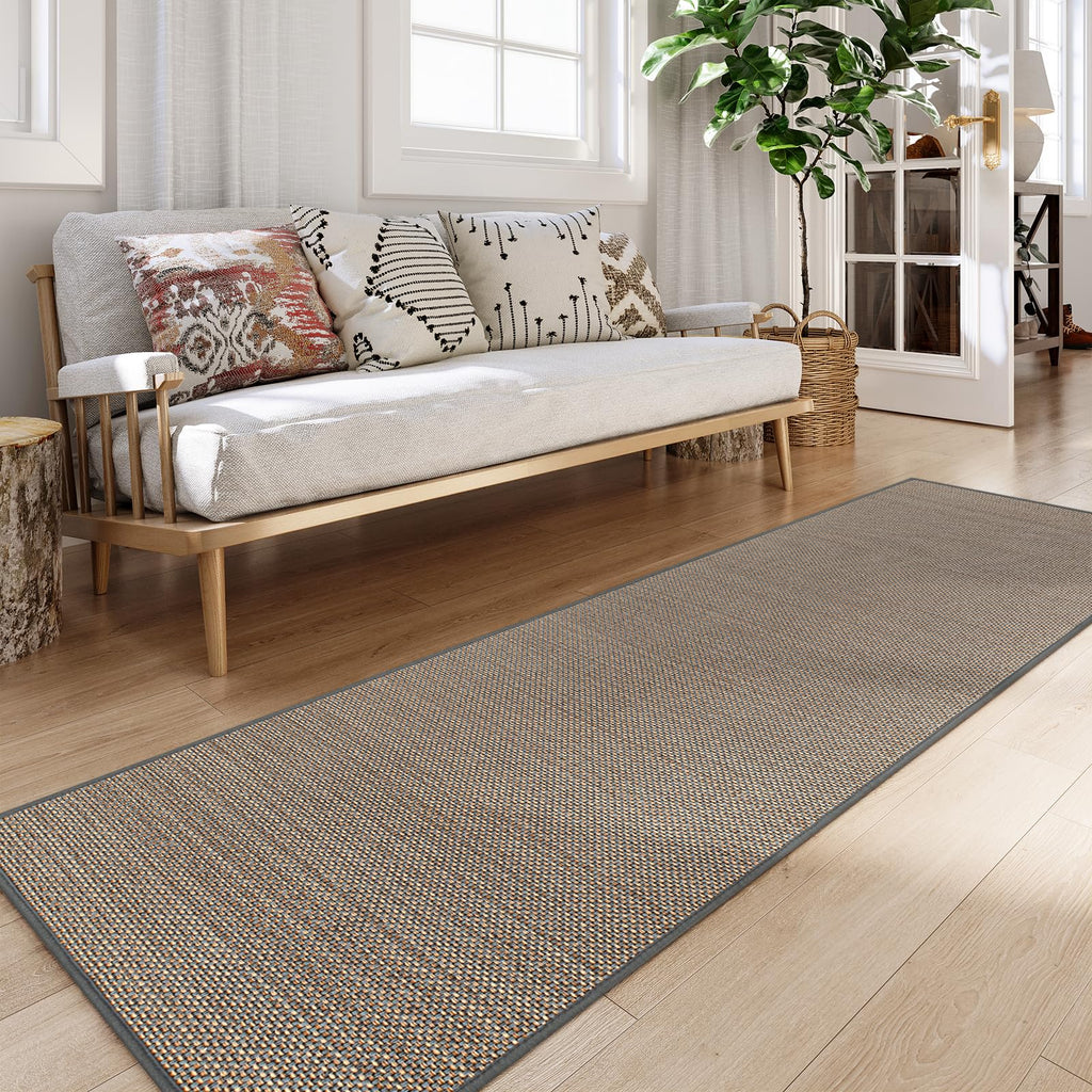 Lahome Farmhouse Kitchen Runner Rug, 2x8 Hallway Runner Rug Non Slip for Entryway Indoor Washable Carpet Runners for Hallway 8ft