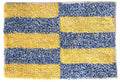 Melange Stripe Lurax Tufted Bath mat with Anti Skid 40 x 60