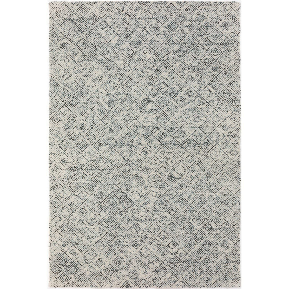 Zoe Zz1 Grey Bohemian Rug Rectangle 12' X 18'