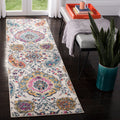 SAFAVIEH Madison Collection Runner Rug - 23 x 10, Cream & Multi, Boho Chic Glam Paisley Design, Non-Shedding & Easy Care, Idea