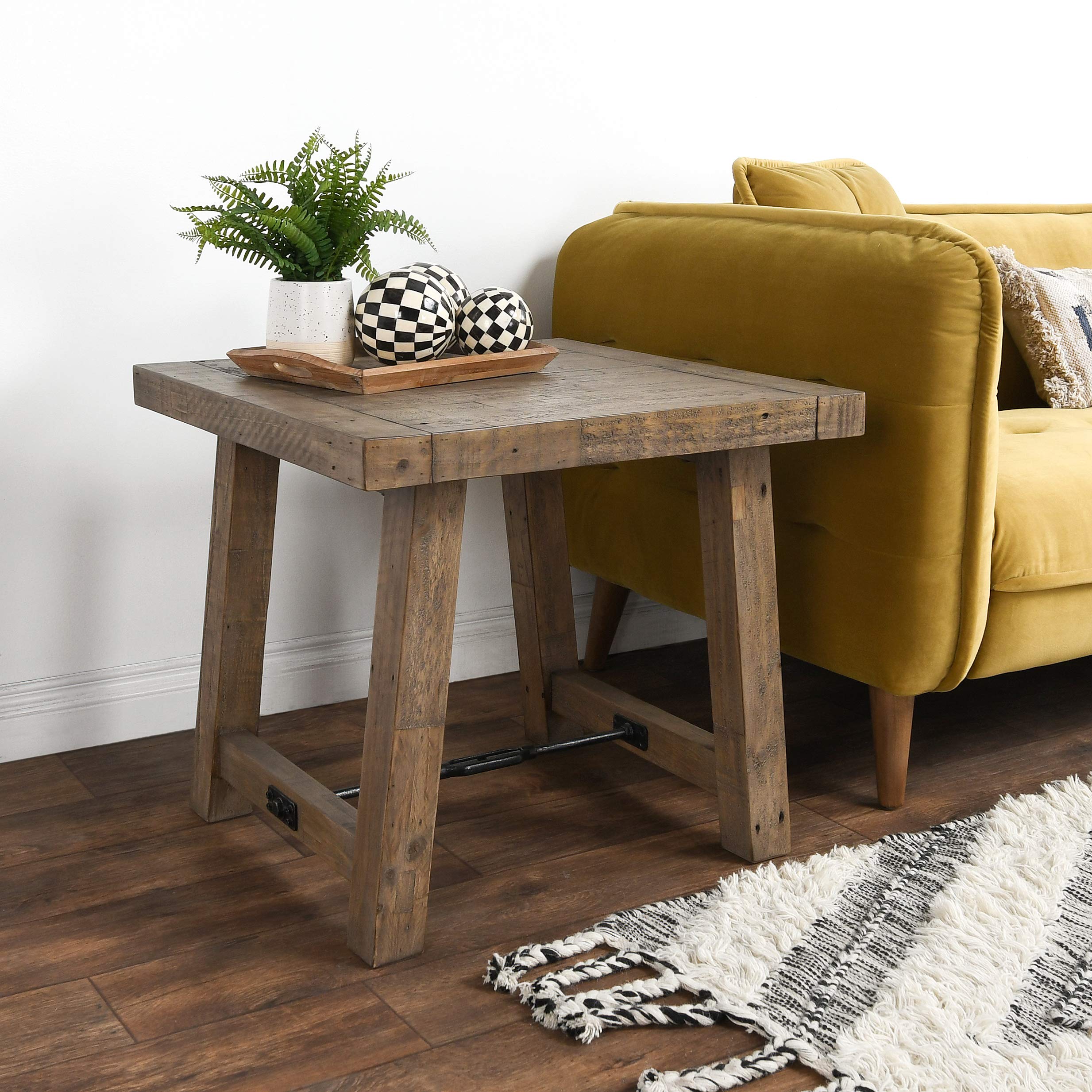 Kosas Home End Table, Desert Gray