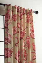 Maison D' Hermine Bowral 100% Cotton Curtain Two Panel Curtains For Living Rooms Bedrooms Offices Tailored With A Rod Pocket & L