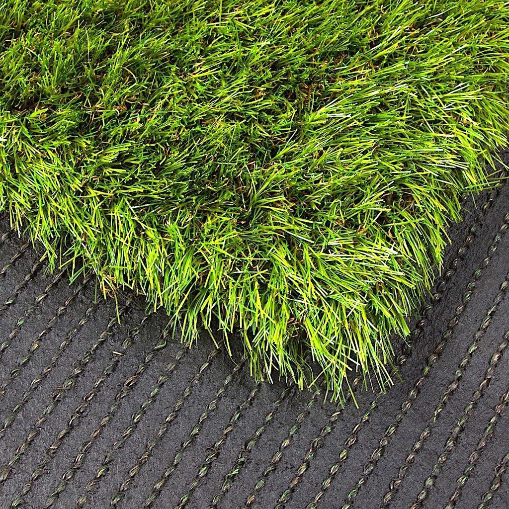 Lulind - Artificial Grass Square Tiles, 12.2 X 12.2 Inch (2 Pack)