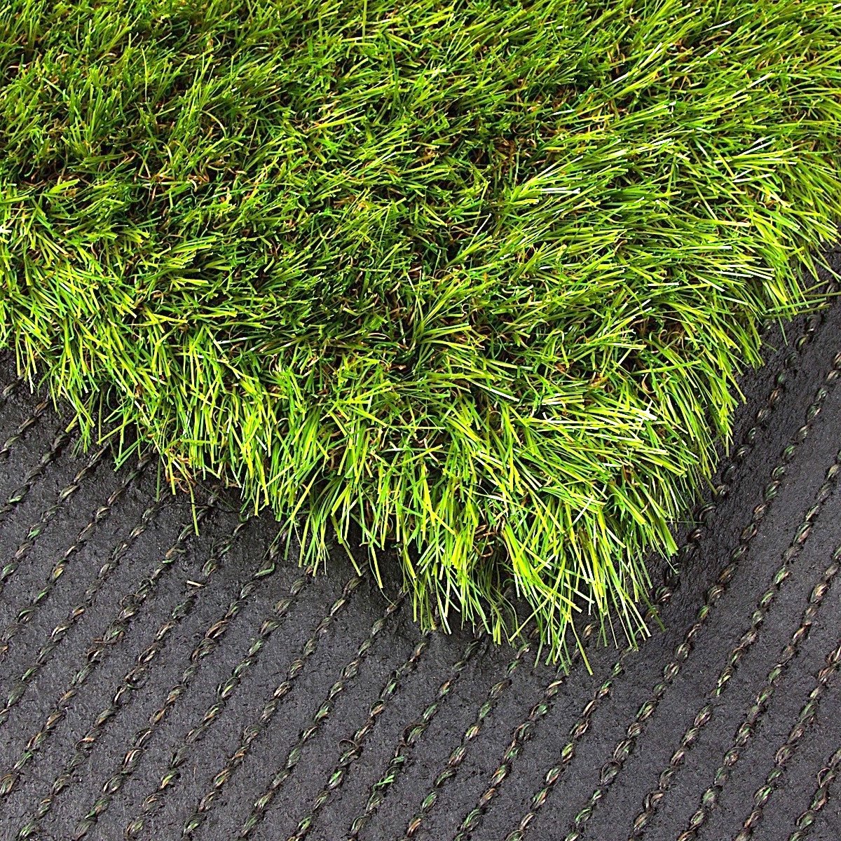 Lulind - Artificial Grass Square Tiles, 12.2 X 12.2 Inch (2 Pack)