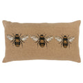 Rizzy Home 14" x 26" Down Filled Pillow with Cotton Cover in Natural