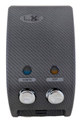 Luxitude Shower Soap Dispenser in Sleek Carbon Fiber Design, Great for Soap, Shampoo, Body Lotion, Conditioner, Shower Gels (Two