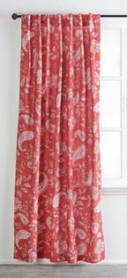 Maison d' Hermine Tailored Curtain 100% Cotton One Panel 50''x108'' Curtains, Easy Hanging with a Rod Pocket & Loop for Living R