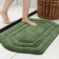 COSY HOMEER Extra Thick Bath Rugs for Bathroom - Anti-Slip Bath Linen Set Mats Soft Plush Yarn Shaggy 100% Strong Polyester Livi