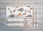 Alison Gardiner Christmas Advent Calendar Wax Dinner Candle 'Winter Wildlife' 12 Hours Burn Time Made In England