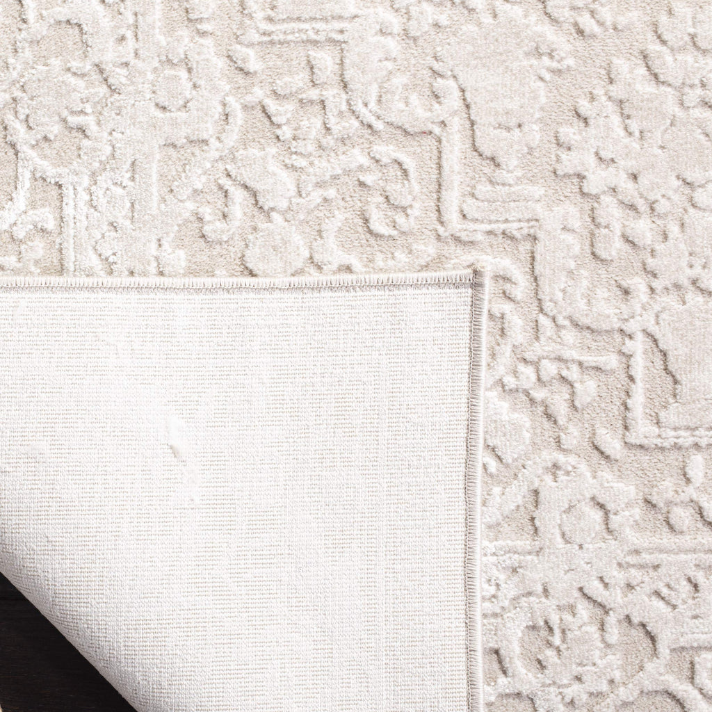 Safavieh Reflection Collection Area Rug - 5'1'' X 7'6'', Creme & Ivory, Vintage Distressed Design, Non-Shedding & Easy Care, Ide