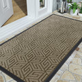 Yimobra Sturdy Front Door Mat, 47X24 Inch, Heavy Duty Welcome Outdoor Indoor Doormat Entrance Floor Matt, Non Slip Rubber Backin