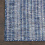 Nourison Positano Indoor/Outdoor Navy Blue 10' X 14' Area Rug, Easy Cleaning, Non Shedding, Bed Room, Living Room, Dining Room, Backyard, Deck, Patio (10X14)