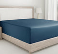 California Design Den Twin Xl Fitted Bedsheet, Soft 400 Thread Count 100% Cotton Deep Pocket Cooling Sheets, No Pop-Off Elastic,