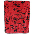 College Covers Everything Comfy Arkansas Razorbacks Soft And Warm Huge Raschel Throw Blanket, 86' X 63'