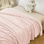 Aganear Fleece Blanket Queen Size - Plush Fuzzy Cozy Sof Blanket For Couch, Sofa, Bed, Office, Decorative Present For All Season