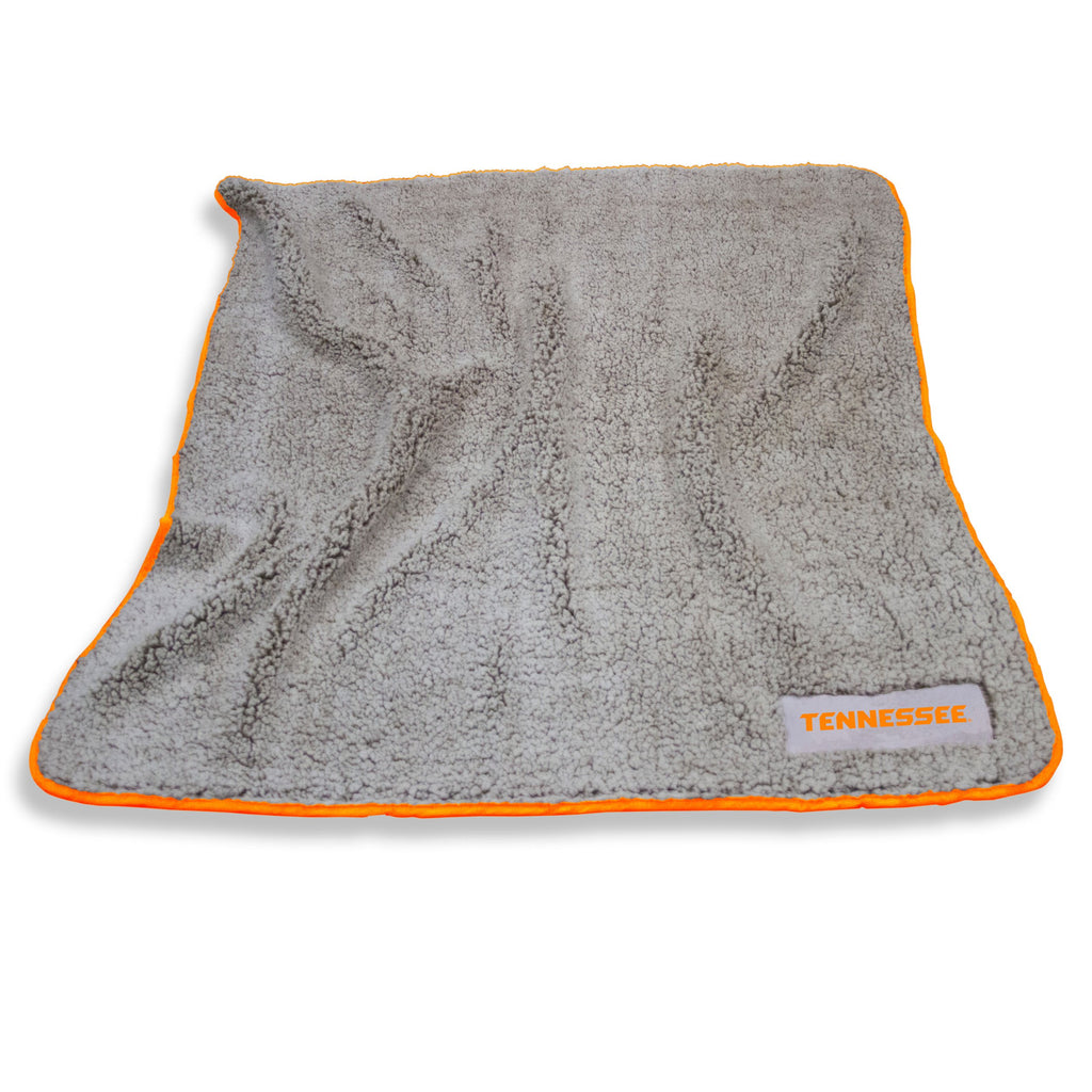 Logo Brands Ncaa Tennessee Volunteers Frosty Fleece Throw Blanket (50' X 60') - Soft Sherpa Material With Team Logo, Team Colo