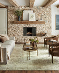 Loloi Magnolia Home by Joanna Gaines x Banks Natural/Granite 8-6 x 11-6 Area Rug