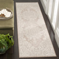 SAFAVIEH Reflection Collection Runner Rug - 2'3'' x 14', Beige & Cream, Vintage Distressed Design, Non-Shedding & Easy Care, Ide