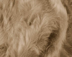 HomeRoots 24' X 36' X 1.5' Tan Sheepskin - Area Rug 2 feet X 3 feet 6000317164