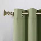 Sun Zero - 53408 Becca Energy Efficient Grommet Curtain Panel, 40'' X 84'', Sage Green