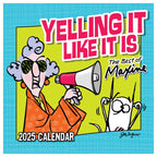 Tf Publishing 2025 Maxine Wall Calendar - Large Grids For Appointments And Scheduling - Vertical Monthly Wall Calendar 2025 - Ho