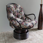 International Caravan Furniture Piece Tapestry Cushion Rocker