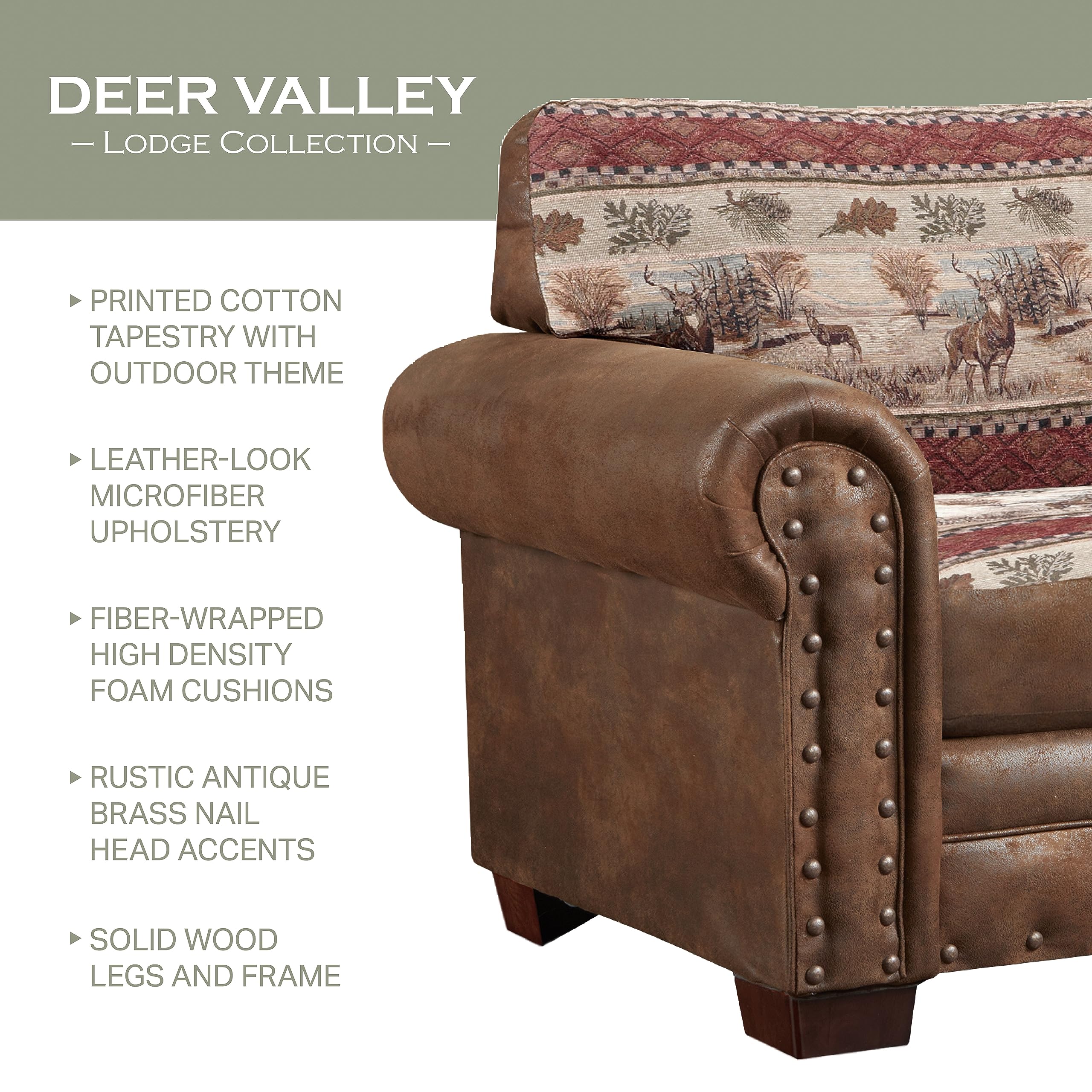 American Furniture Classics Deer Valley Love Seat