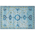 Sedona Sn16 Blue Transitional Rug Rectangle 9' X 12'