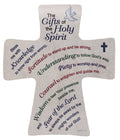 Abbey Gift Gifts of The Holy Spirit Plaque, Multicolor, 6 x 7.13 (36302)