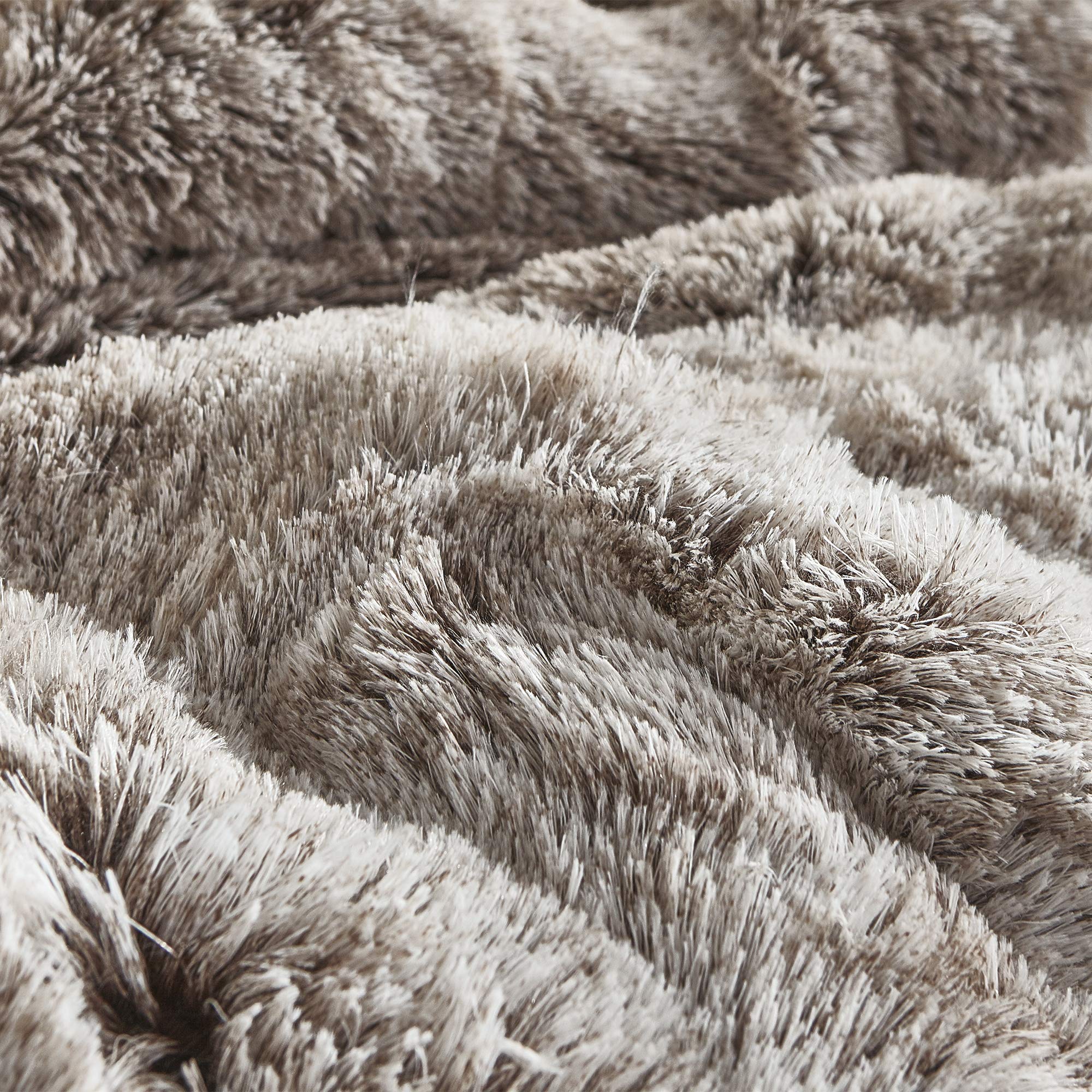 Byourbed Are You Kidding - Coma Inducer Oversized Queen Comforter Set - Frosted Chocolate