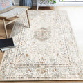 Castage Boho Rug 4x6.5,Washable Area Rugs for Bedroom Living Room Kitchen Entryway,Small Vintage Bohemian Distressed Non Slip 